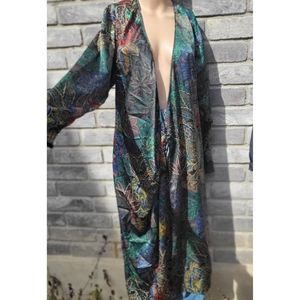 Vintage 80s robe/open duster